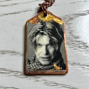David Bowie Pendant Necklace